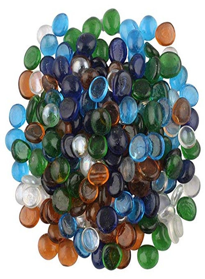CRYSTA WORLD Marbles, Pebbles, Glass Gems for Vase Fillers, Party Table Scatter, Wedding, Decoration, Aquarium Decor, Crystal Rocks (1 Packet) - Image 3